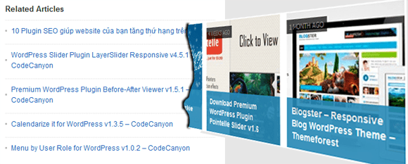 Plugin Related Post Cách tạo bài viết liên quan