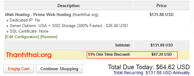 A2 Hosting giảm giá 51% hosting 2014