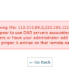 Using nameservers with the following IPs: 112.213.89.3,222.255