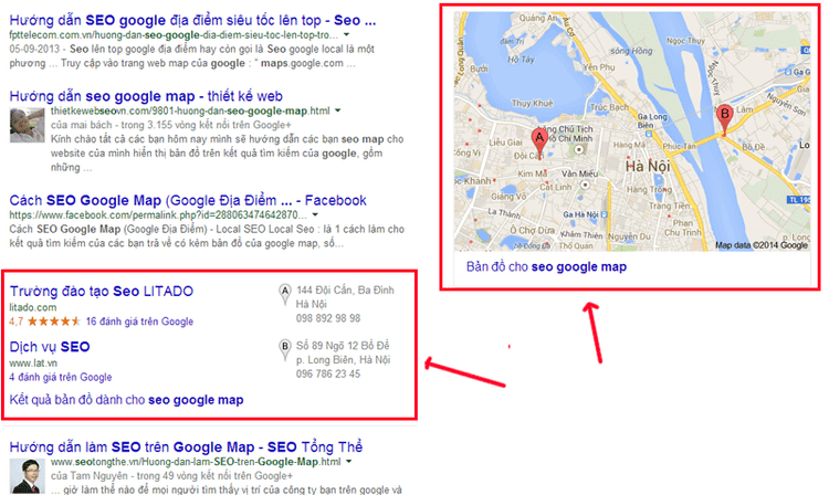 Thủ thuật này sẽ giúp bạn seo google địa điểm chỉ sau khoảng 30s