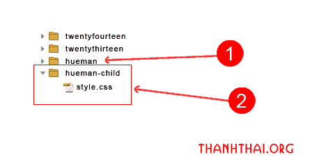 Child theme for wordpress