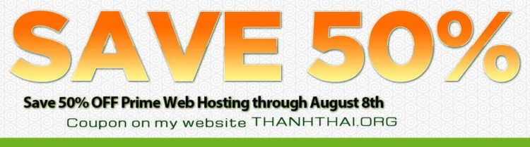 A2 Hosting giảm giá 50% tháng 8/2014