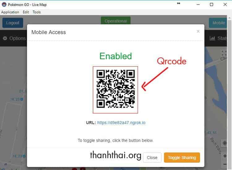 Dùng điện thoại để quét mã Qrcode